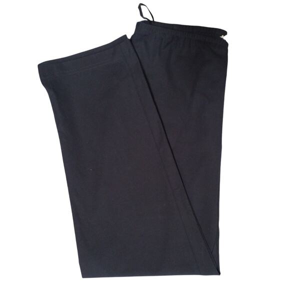 Eileen Fisher Womens Size Small Elastic Waist Dress Pants Ankle Slit Black - Picture 5 of 7